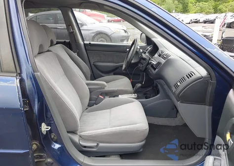 2003 Honda Civic Lx z USA, uszkodzony, nr VIN 2HGES16513H593796